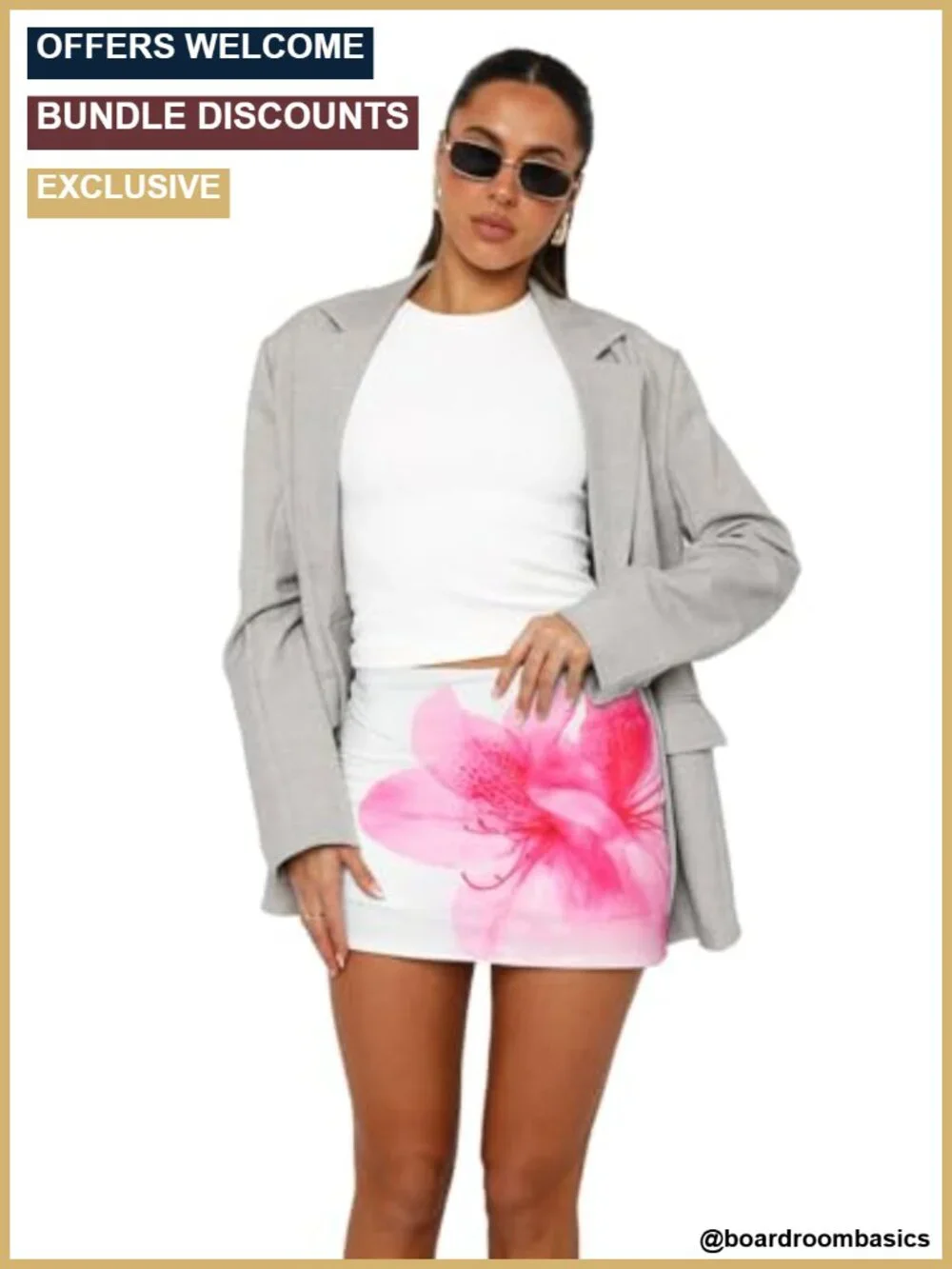 Women's Printed Skorts Y2K Beach Vacation Pencil Bodycon Skirts with Shorts